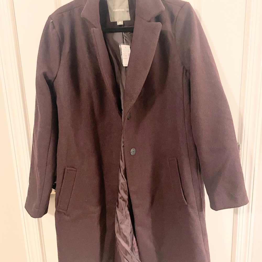 Banana Republic Purple Trench Coat